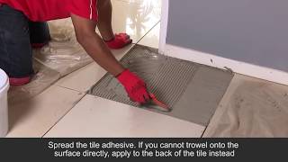 How to replace cracked tiles [upl. by Wadesworth]