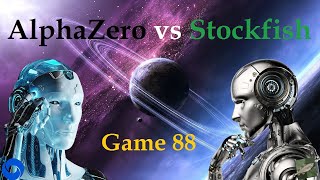 Alphazero vs Stockfish Game 88 [upl. by Amikahs47]