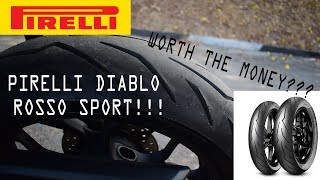 REVIEW PIRELLI DIABLO ROSSO SPORT BAN YANG PARAH [upl. by Oicnanev]