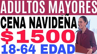 EN VIVO VE POR TU CENA 1500 NAVIDEÑA DE 1864 AVISO ADULTOS MAYORES 65 [upl. by Niela607]