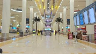 Landing in Dubai International Airport amp Terminal 3 [upl. by Atlas]