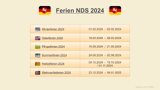 Ferien NDS 2024 [upl. by Lia]