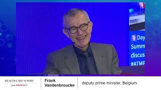 Interview with Frank Vandenbroucke  POLITICO [upl. by Kettie247]