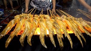 BBQ CHICKEN HEAVEN  Vietnamese Street Food of your DREAMS  HUGE Street Food tour in Hanoi Vietnam [upl. by Marie-Jeanne]