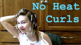 No Heat Straw Curls [upl. by Clementius975]