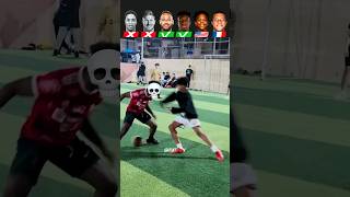 Ronaldinho vs KDB vs Neymar vs Jackson vs Speed vs Mbappé 💀🤪 Epic Nutmeg Challenge [upl. by Ahsilek]