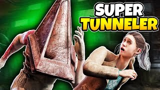 Pyramid Head Becomes The SUPER TUNNELER  Dead by Daylight [upl. by Teyugn]