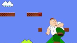 Peter Griffin In Super Mario Brothers MUGEN [upl. by Ennahtebazile]