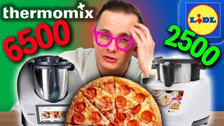 DOMOWA PIZZA Z THERMOMIXA vs LIDLOMIXA  KTÓRY ROBOT JEST LEPSZY [upl. by Howzell267]