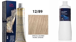 Koleston Perfect ME Special Blondes 1289 Root Coverage [upl. by Yeltrab]