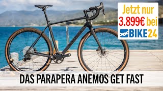 Parapera Anemos GET FAST 2024  Campagnolo Levante Carbon EKAR 1x 13 Schaltung Gelegenheit bike24 [upl. by Francklyn]