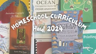 2024 Homeschool Curriculum Haul [upl. by Notnroht]