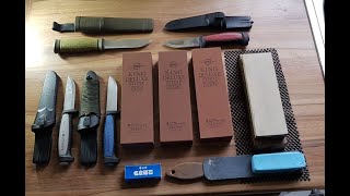 Knife Sharpening  MoraKniv Mora Knives amp Japanese Whetstones [upl. by Spense63]