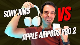 SONY XM5 VS X APPLE AIRPODS PRO 2 [upl. by Noah]