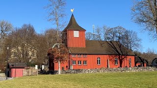 Råda Kyrka och Ingvar Oldsbergs gravplats Mölnlycke [upl. by Chansoo]