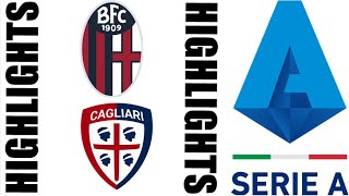 Cagliari vs Bologna 02 Highlights  Serie A 20242025 [upl. by Gamal]