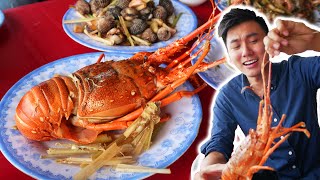 ĂN TÔM HÙM ỐC LẠ HẢI SẢN ở đầm Ô Loan Du lịch Phú Yên Seafood in VietNam [upl. by Anirav755]