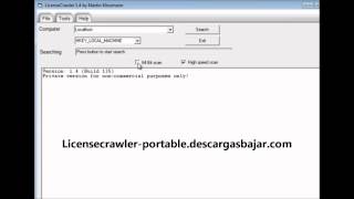 LicenseCrawler Portable recuperar licencias de windows [upl. by Aikam306]