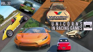 Unicorns in Racing Games Rare Cars Volume 32 [upl. by Ardnuassac]