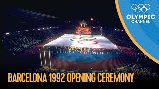 Barcelona 1992 Opening Ceremony  Full Length  Barcelona 1992 Replays [upl. by Dnalyar]