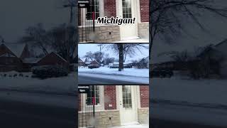 I Survived the CRAZIEST Michigan Snow Storm [upl. by Vachel]