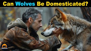 Can Wolves Be Domesticated [upl. by Alleb]