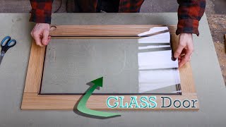 Glass Doors For The Perfect Cabinet [upl. by Aneleasor]