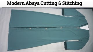 Modern Abaya Cutting and Stitching [upl. by Nancey81]