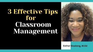 Classroom Management [upl. by Jesher34]