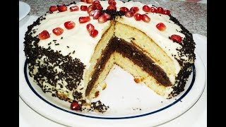 recette gâteau a la crème patissiere facile a faire [upl. by Ahcirt263]