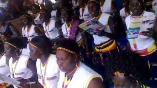 Uganda Martyrs 2014 Thanksgiving Song by Kotido Catholic Diocese at Namugongo [upl. by Eirene]