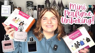 Ulta Mini Perfumes and Cologne Set Unboxing  Small Tj Maxx Haul [upl. by Cargian]