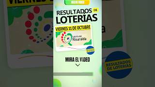 Resultado Lotería de Risaralda del 11 de Octubre 2024🤑🍀💎 shorts loteriaderisaralda risaralda [upl. by Burnett]