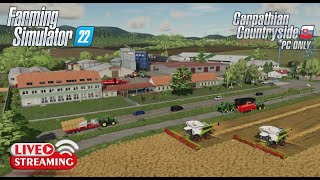 🔴 Farming Simulator 22🚜Agricultură pe Carpathian Countryside🚜🍇74🐂🌽 [upl. by Adahs812]