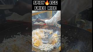 Egg Fried Rice 🍚  Street Food Style 🤤streetfood viralvideo shorts [upl. by Novad328]