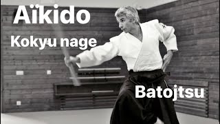 Aikido  battojutsu  Kokyu nage by Bruno Gonzalez [upl. by Ilysa]