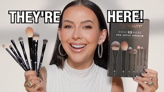 How to get a quotProfessional Makeupquot look Featuring my New Brushes with BK Beauty [upl. by Leyes]