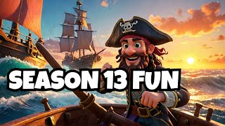 🔴 LIVE 💀 Sea of Thieves 🏴‍☠️ Final Chance Bonus Reputation In Season 13 Community Weekend Event [upl. by Ianteen666]