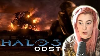 This might be my favorite Halo mission  HALO 3 ODST  First Playthrough  Pt 2 [upl. by Schonfeld]