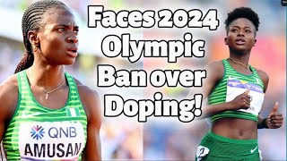 Nigeria Risks 2024 Olympic Ban Over Doping Scandal diamondleague paris2024 nigeria nbcsports [upl. by Ketti]