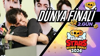 Brawl Stars Dünya Finalleri 2024 2 Gün [upl. by Enaerb]