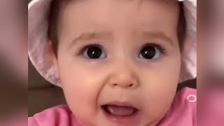 cute babies papa talking part 3😊 papalovers remix viralclip [upl. by Ambie]