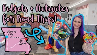 Fidgets and Activities for Road Trips  Kid’s Road Trip Activities  grandmasplayroom [upl. by Monika255]