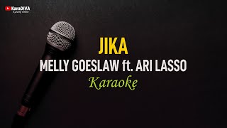 Melly Goeslaw feat Ari Lasso  Jika Karaoke [upl. by Demmy]