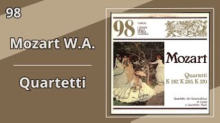 Mozart • Quartetti K 387 K 285 K 370  various  TMC98 [upl. by Eirrod438]