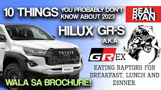 10 THINGS YOU PROBABLY DONT KNOW ABOUT HILUX GRS [upl. by Nivlek557]