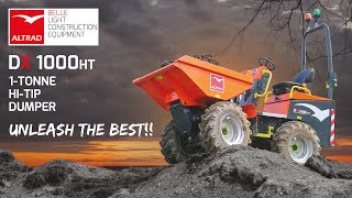 Altrad Belle DX 1000HT 1Tonne HiTip Dumper Advert [upl. by Roberta459]