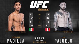 Fernando PADILLA vs LUIS PAJUELO Full FIGHT [upl. by Mashe]