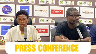 PRESSER  COACH LARYEA KINGSTON SPEAKS AFTER 51 VICTORY OVER IVORY COAST 🇨🇮 [upl. by Ylera]