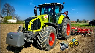 🔥Claas Axion 850🔥 Czyli Uprawa Pod Kukurydze 😎🌽 SOUND🔊 [upl. by Latashia]